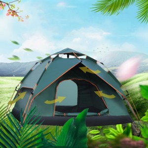Portable Foldable Sab nraum zoov Camping Tent