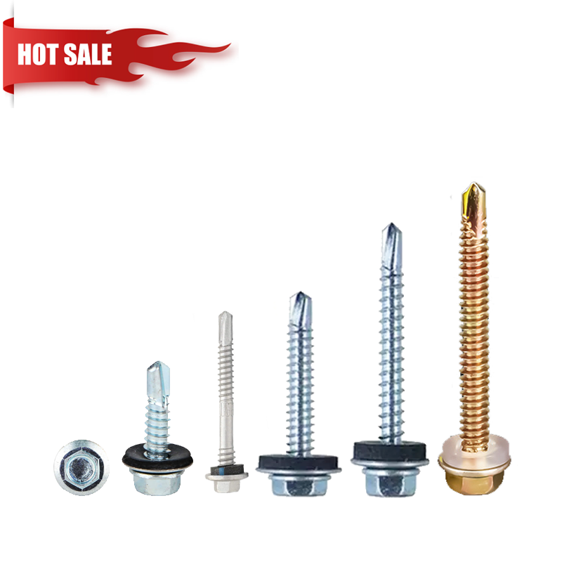 Zinc plated Hex Head Self Drilling/Tapping  Screw Featured Image