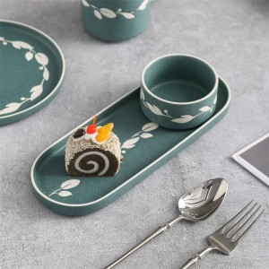 Stackable Porcelain Platter Bowl Coffee Mug Izitya Isipho seKrisimesi