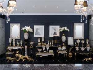 Colección de decoración para o fogar atractiva decorada con opulentos abalorios feitos a man