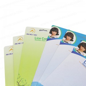 Добар квалитет China Die Cut Line Printing Card Card за преклопување на преклопување