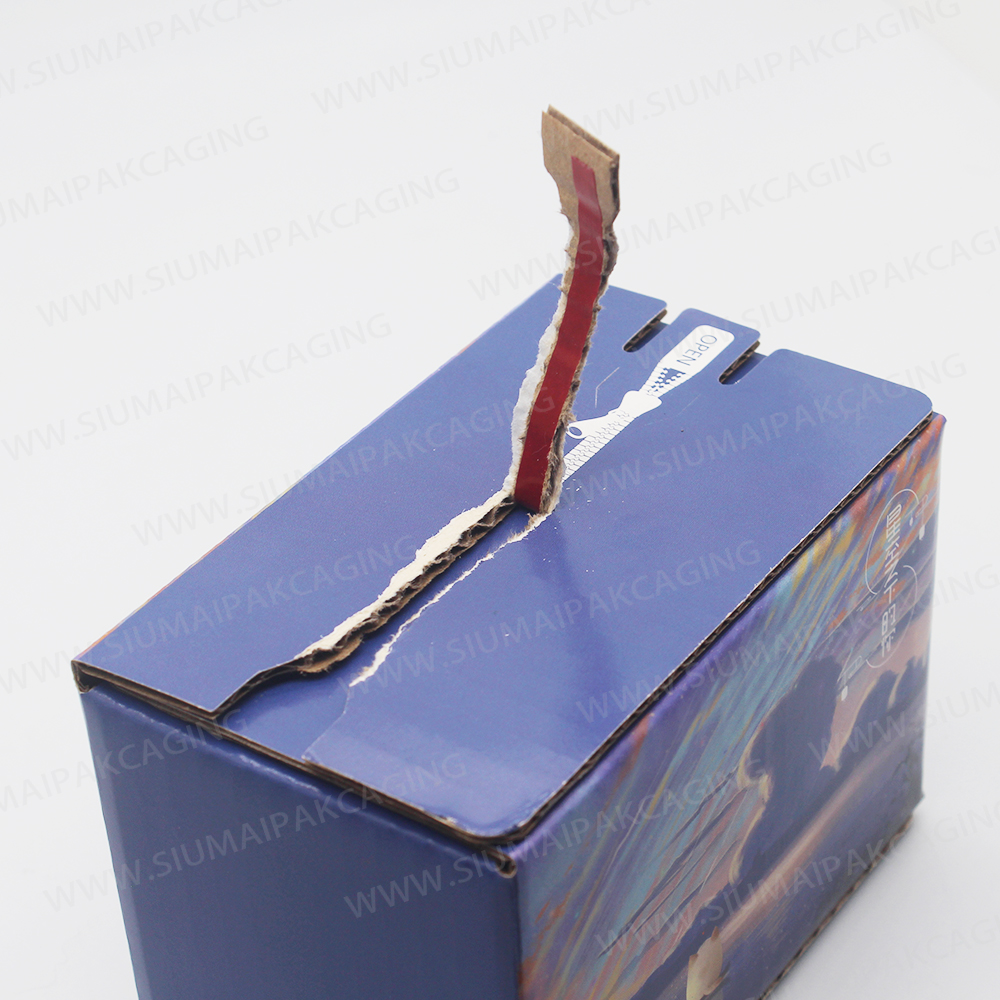 SIUMAI Corrugated shipping boxes custom packing zipper carton cardboard box Featured Image