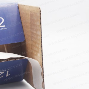SIUMAI Cutii de transport din carton ondulat ambalare personalizata cu fermoar cutie de carton