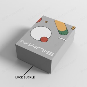 ກ່ອງພັບປົກກະຕິທີ່ມີ buckle lock