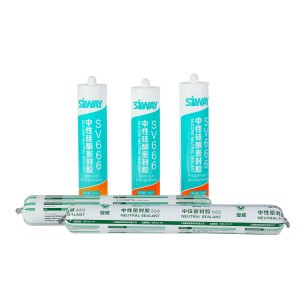 SV666 Neutral Silicone sealant for Window and Door