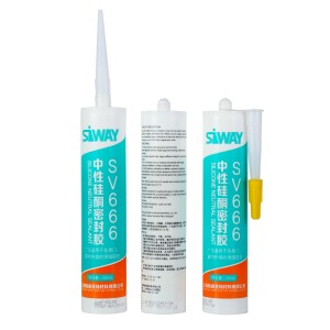 SV666 Neutral Silicone sealant for Window and Door