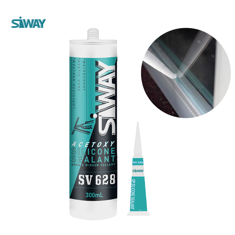 SV628 víztiszta szilikon tömítőanyag