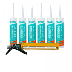 Wholesale Price China Best Anti Mould Bathroom Sealant - SV666 Neutral Silicone sealant for Window and Door – Siway