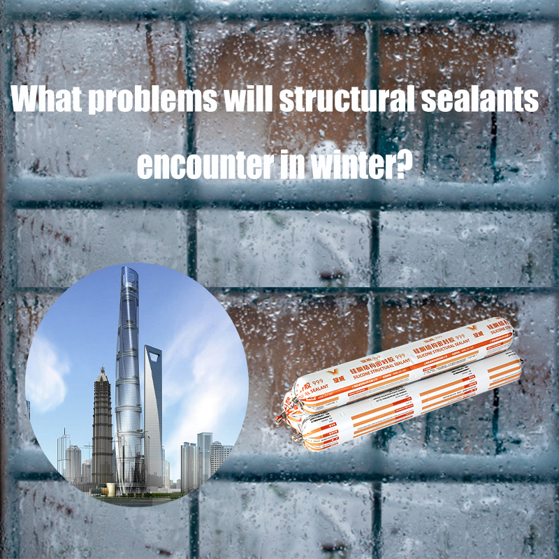 What problems will structural sealants encounter in winter?
