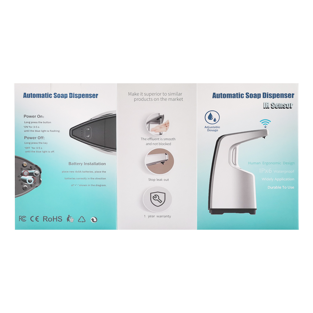 Hand Liquid Desktop Soap Dispenser for Home, Office, School