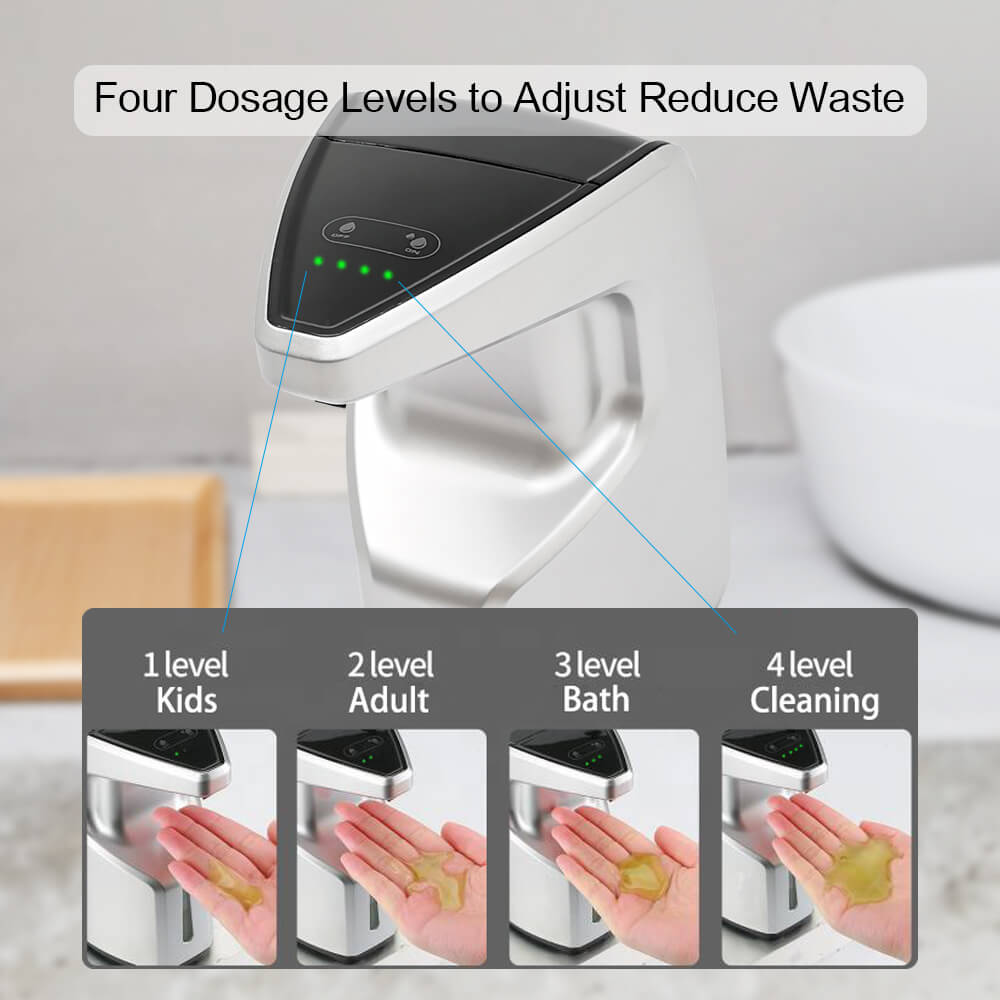 Hand Liquid Desktop Soap Dispenser for Home, Office, School
