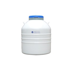 Wide neck laboratory series liquid nitrogen tank