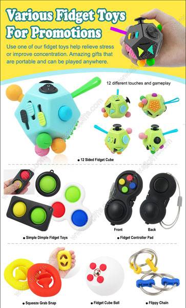 Various Fidget Toys For Promotions