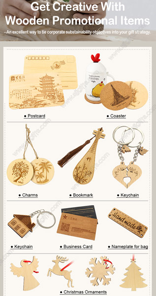 Get Creative With Wooden Promotional Items