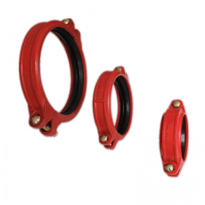 FM / UL Fire Fighting Ductile Iron Grooved Pipe Fittings ndi Grooved Couplings