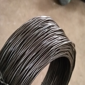 1,24 mm upletena crna žarena žica