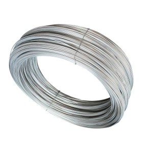 Galvanized Iron Wire Enjoys The Characteristics Of Smooth , Bright Surface