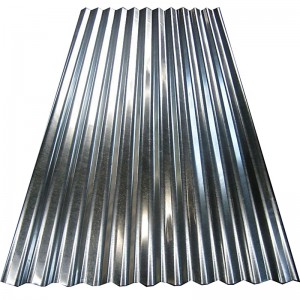 សន្លឹក galvanized ដំបូល corrugated aluzinc ថោក