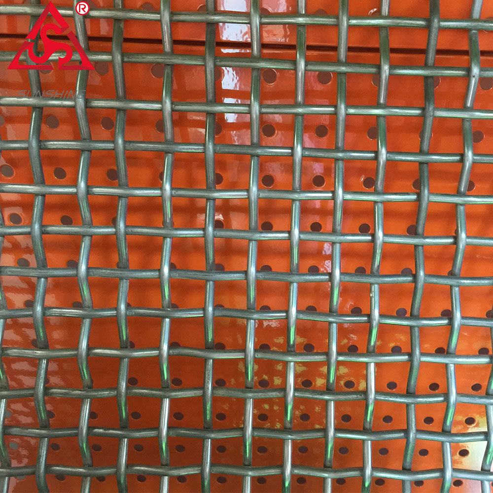 Electro galvanized square wire mesh 4×4