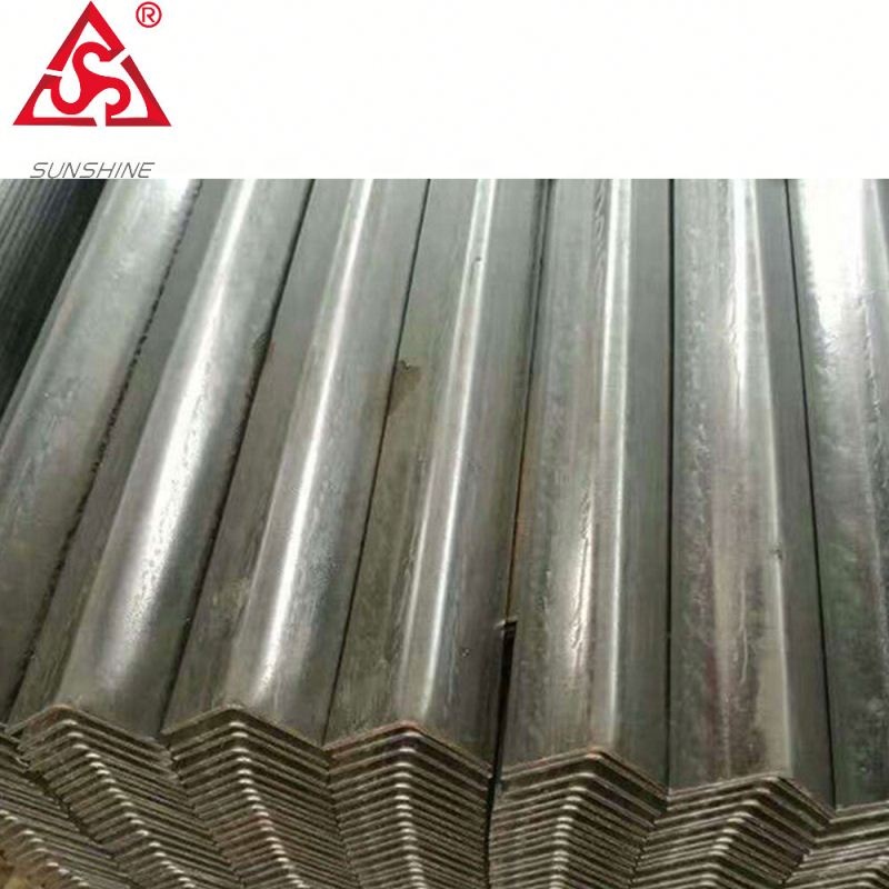 Punched slotted galvanized steel angle bar