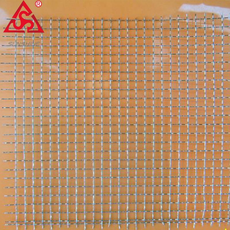 4 × 4 igalvanized square metal mesh yentsimbi