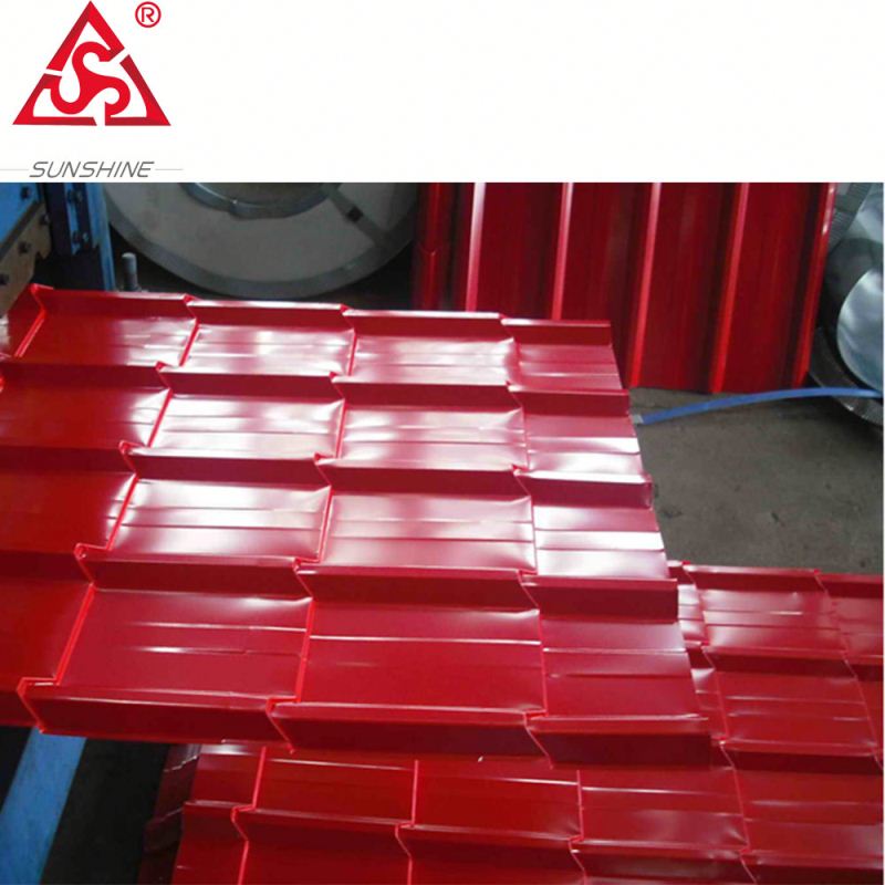 color coated roofing galvanized sheet