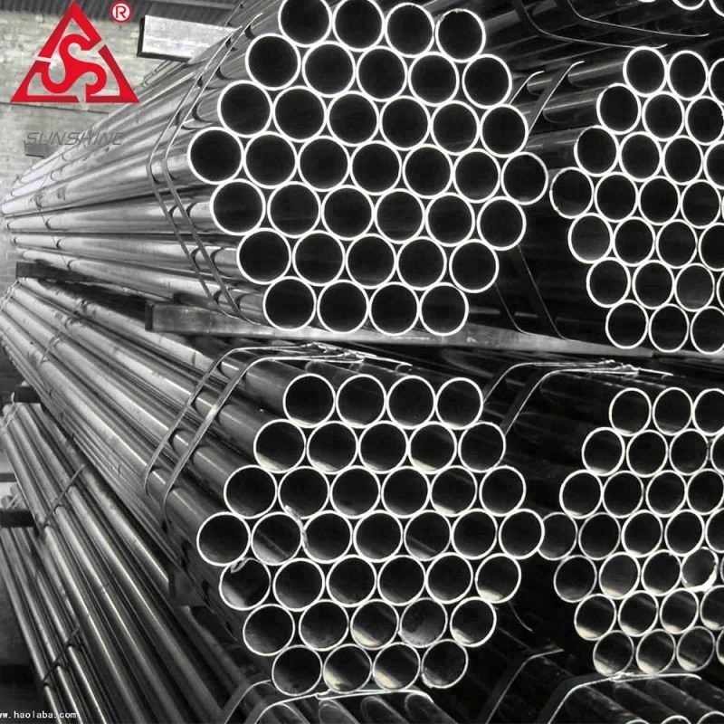 usine de haute qualité fabricant de tuyaux en acier galvanisé à paroi mince facteur d'ombre de 80%
