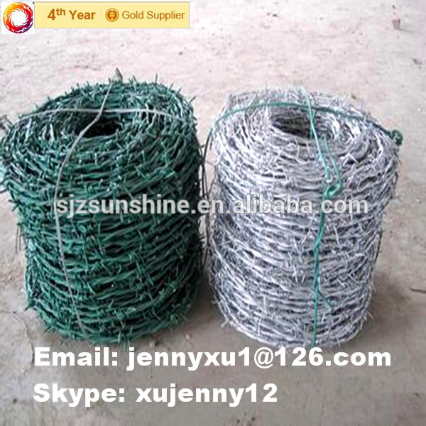 Barbed Wire suitable for industry, agriculture, animal husbandry, dwelling house, plantation or fencing.