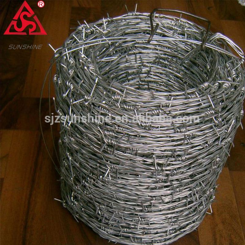 Galvanized bto-22 razor barbed wire coil for fence