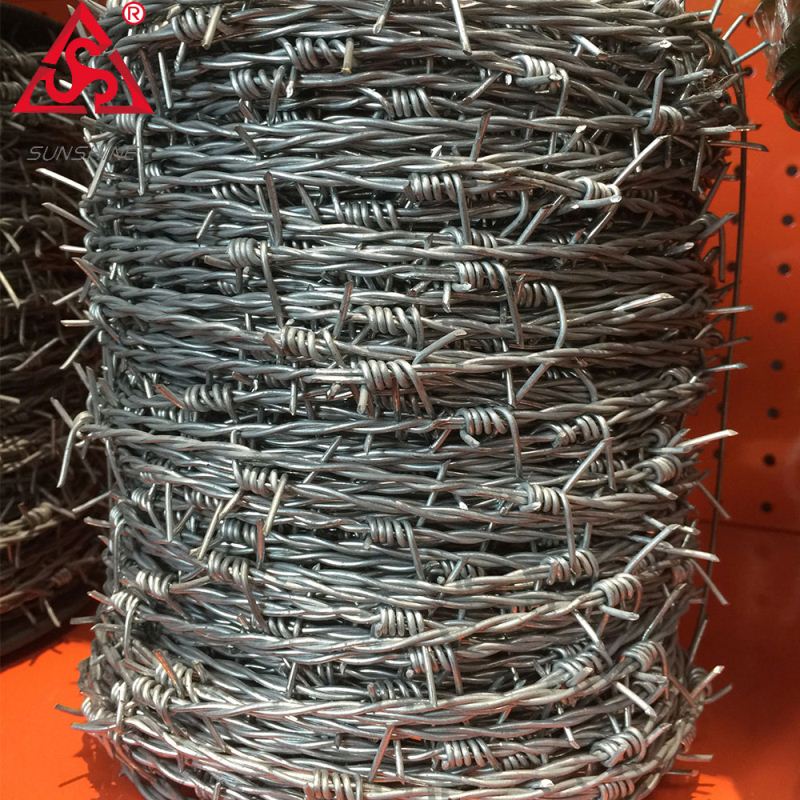 Ubunzima be-Electro galvanized weight razor barbed wire-A6