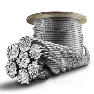 cabos de aço galvanizado revestido de pvc 200m