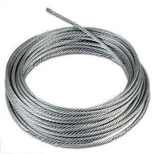 سیم طناب گالوانیزه با روکش pvc 200 متر