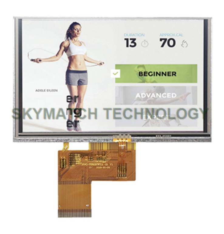5.0inch TFT LCD module with CTP