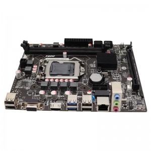 لوحة أم H110 DDR4 LGA1151 لوحة أم Intel H110 Micro ATX DDR4 تدعم معالج I5 I7 لوحة أم للألعاب