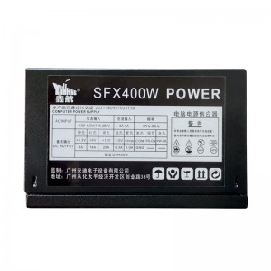 कम्प्युटर मिनी पीसी / एचटीपीसीको लागि SFX400W 110V 220V SFX पावर-सप्लाई
