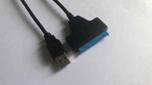 USB 3.0 dan 2,5 dyuymgacha bo'lgan SATA III tashqi qattiq disk kengaytmasi Kompyuter uchun 22 pinli SSD HDD Sata kabeli
