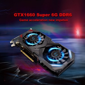 ග්‍රැෆික් කාඩ්පත් GTX 1660 Super 6G Gaming වීඩියෝ කාඩ්පත 6GB GDDR5 192-bit Memory Interface GTX 1660S
