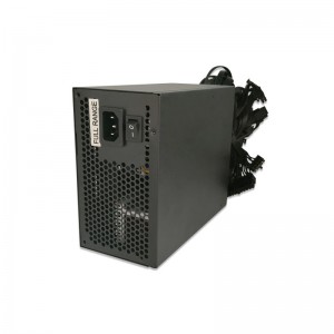 ハイパワー 24 ピンマイナー/PC GPU ATX 完全モジュラー 1800W 電源サポート ダブル CPU マイニングサーバーおよびコンピューター米国電圧 110V 220v 用に設計