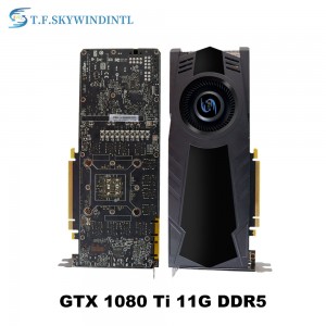 TFSKYWINDING GeForce GTX 1080 TI 11ጂቢ ቪአር ዝግጁ 5ኬ ኤችዲ የጨዋታ ግራፊክስ ካርድ (ROG-STRIX-GTX1080TI-11G-ጨዋታ)