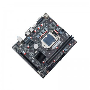H110 Motherboard DDR4 LGA1151 Intel H110 Micro ATX DDR4 Motherboard Atilẹyin I5 I7 Processor PC Gaming Motherboard