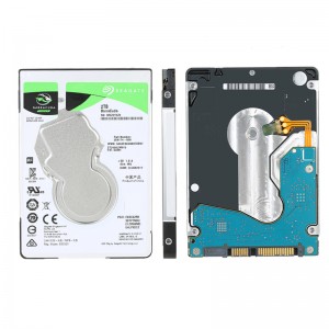 Seagate 2TB 2.5 inci HDD Notebook Pemacu Cakera Keras 7mm 5400RPM SATA 6Gb/s 128MB Cache 2.5″ HDD Untuk Komputer Riba