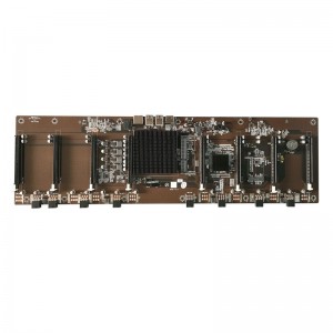 HM65 847 Motherboard BTC65 Mining 8 Card Slots DDR3 Memory
