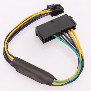 Kakuatan 24 pin ka 8 pin ATX Power Supply Adaptor Cable pikeun DELL Optiplex 3020 7020 9020 Precision T1700