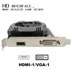 TFSKYWINDINTL GEFORCE GT 1030 4GB GDDR4 видео графична карта GPU Mini ITX дизайн, HDMI, DVI-D, система за охлаждане с един вентилатор