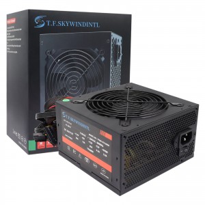 TFSKYWINDINTL 600W ATX Computer Power Supply Para sa Gaming 12V 600W PSU Para sa Desktop Computer Power Source