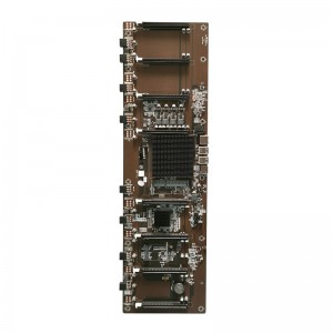 Материнская плата HM65 847 BTC65 для майнинга, 8 слотов для карт памяти DDR3