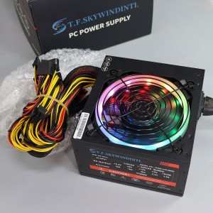 TFSKYWINDINTL 600w PC Power Supply PSU Rated 600W 110V 220V Bivolt For ATX Computer Case Gaming 20/24PIN 12V Desktop Source