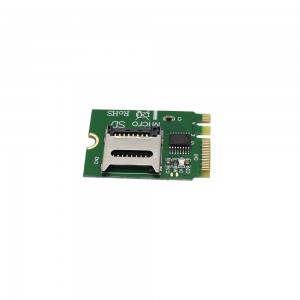 M2 NGFF કી AE WIFI સ્લોટ થી માઇક્રો SD SDHC SDXC TF કાર્ડ રીડર T-Flash કાર્ડ M.2 A+E કાર્ડ એડેપ્ટર કિટ