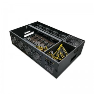 B75 B85 Motherboard Mining Server Case Chassis Frame ເຕັມຊຸດ