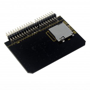 NÛ Micro SD ber 2.5 44pin IDE Adapter Reader TF QARTA bo ide Ji bo Laptop